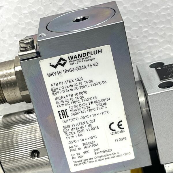 Wandfluh Solenoid Valve WDYFA06-AB1-G24/L15