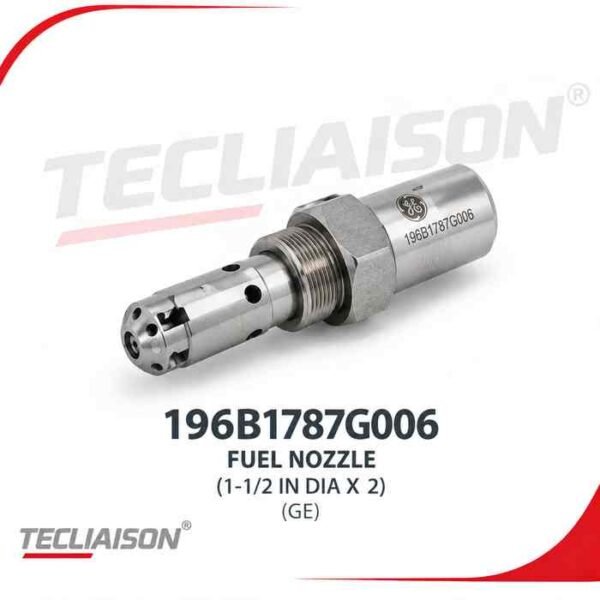 GE fuel nozzle for gas turbine, part number 196B1787G006