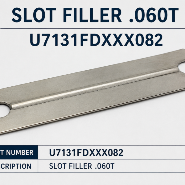 U7131FDXXX082  SLOT FILLER .060T
