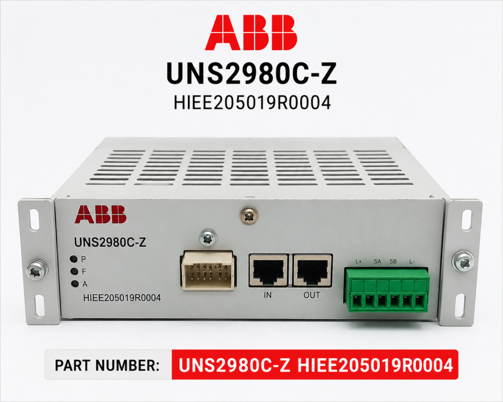 ABB UNS2980C-Z HIEE205019R0004 product