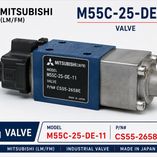 MITSUBISHI (LM/FM) M55C-25-DE-11 Valve CS55-2658E