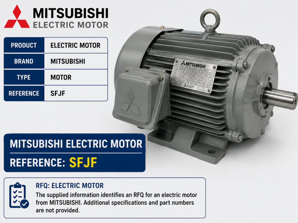 MITSUBISHI electric motor SFJF