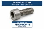 SCREW CAP 20 MM hex socket SIEMENS (LM/FM) P/N PB0000009438