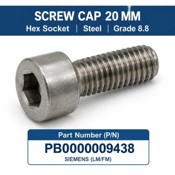 SCREW CAP 20 MM hex socket SIEMENS (LM/FM) P/N PB0000009438