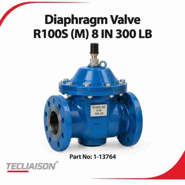 Diaphragm valve R100S (M) 8 IN 300 LB
