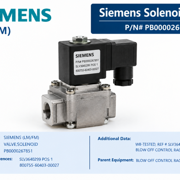Siemens Solenoid Valve PB0000267851