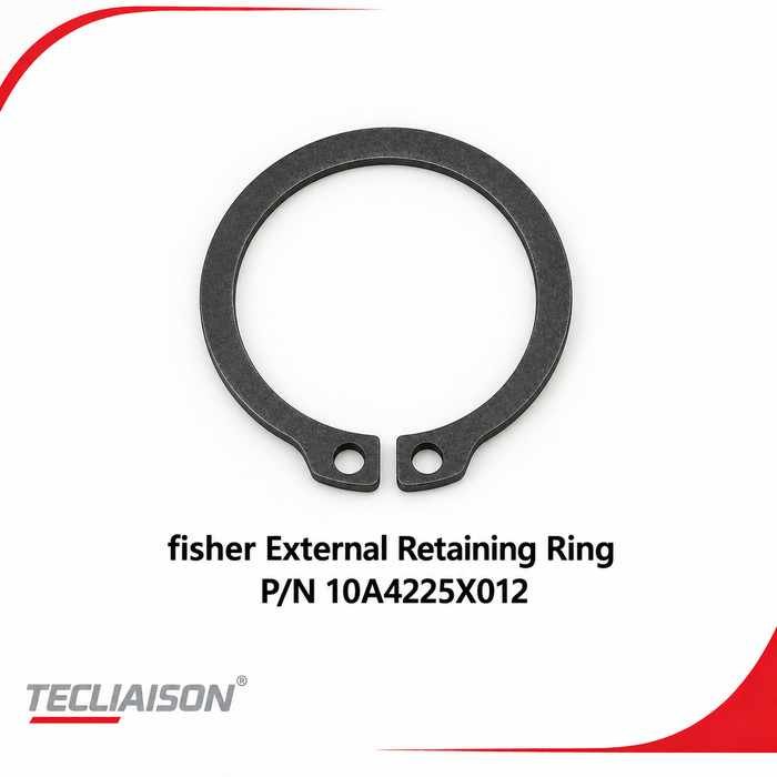fisher external retaining ring part number 10A4225X012