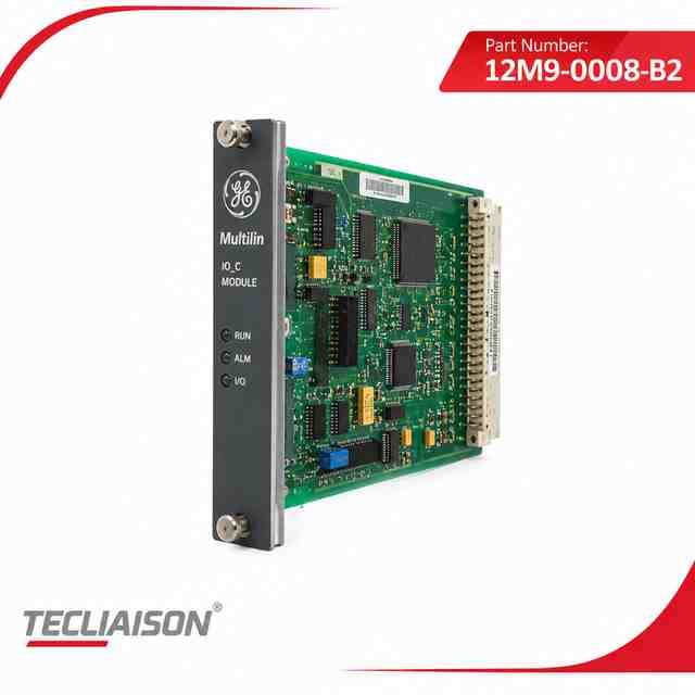 GE Multilin IO_C Module PC Board, part number 12M9-0008-B2