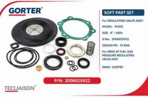 GORTER R100S regulating valve soft part set, serial number 2008025922