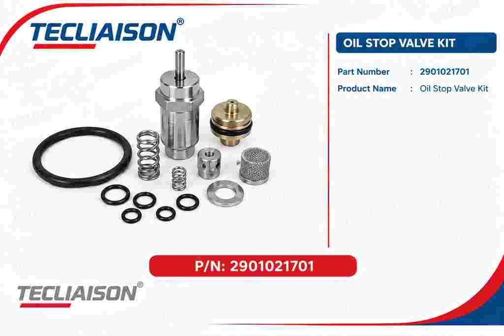 Oil Stop Valve Kit, part number 2901021701