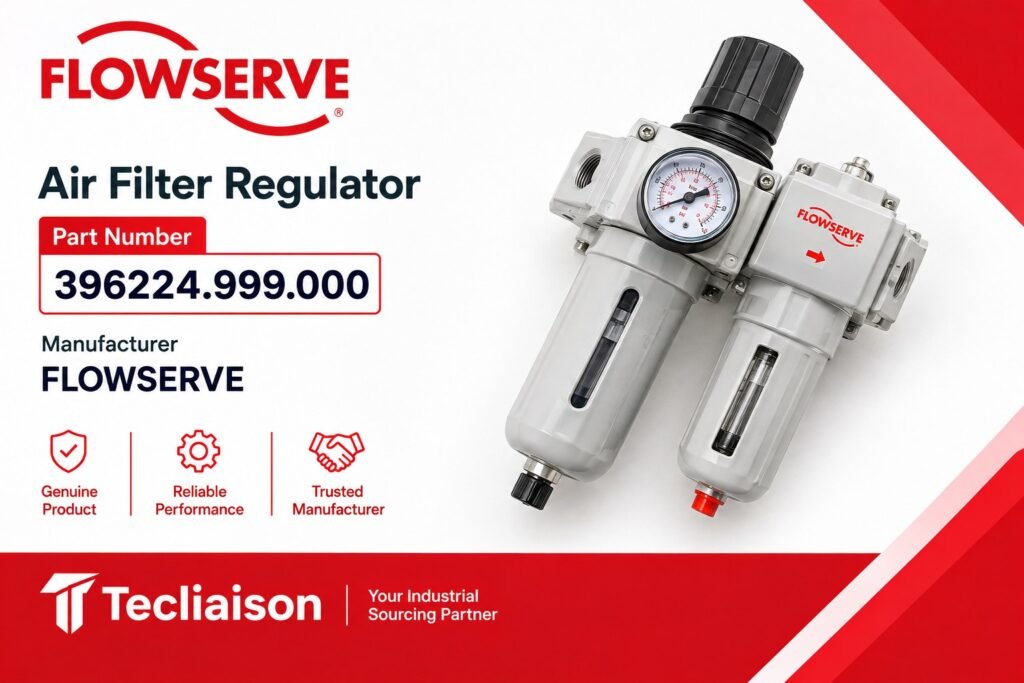 Flowserve air filter regulator, part number 396224.999.000