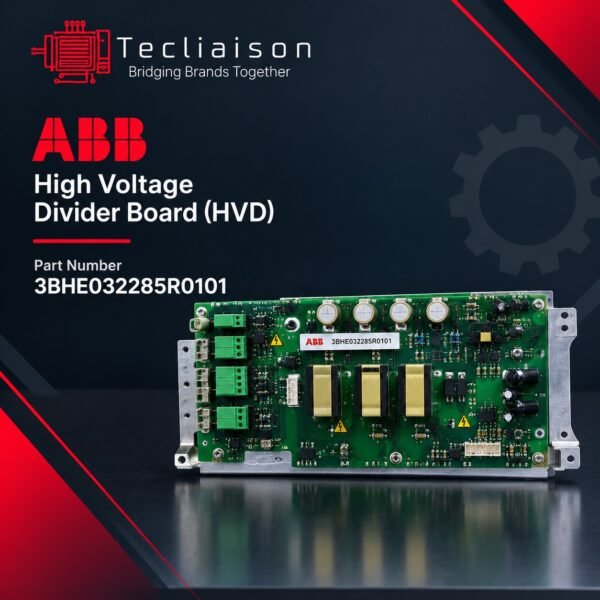 ABB High Voltage Divider Board HVD part number 3BHE032285R0101