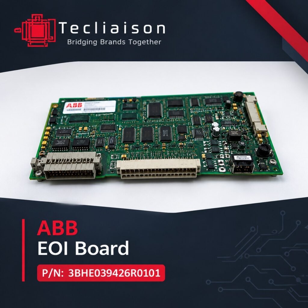 ABB EOI Board, part number 3BHE039426R0101