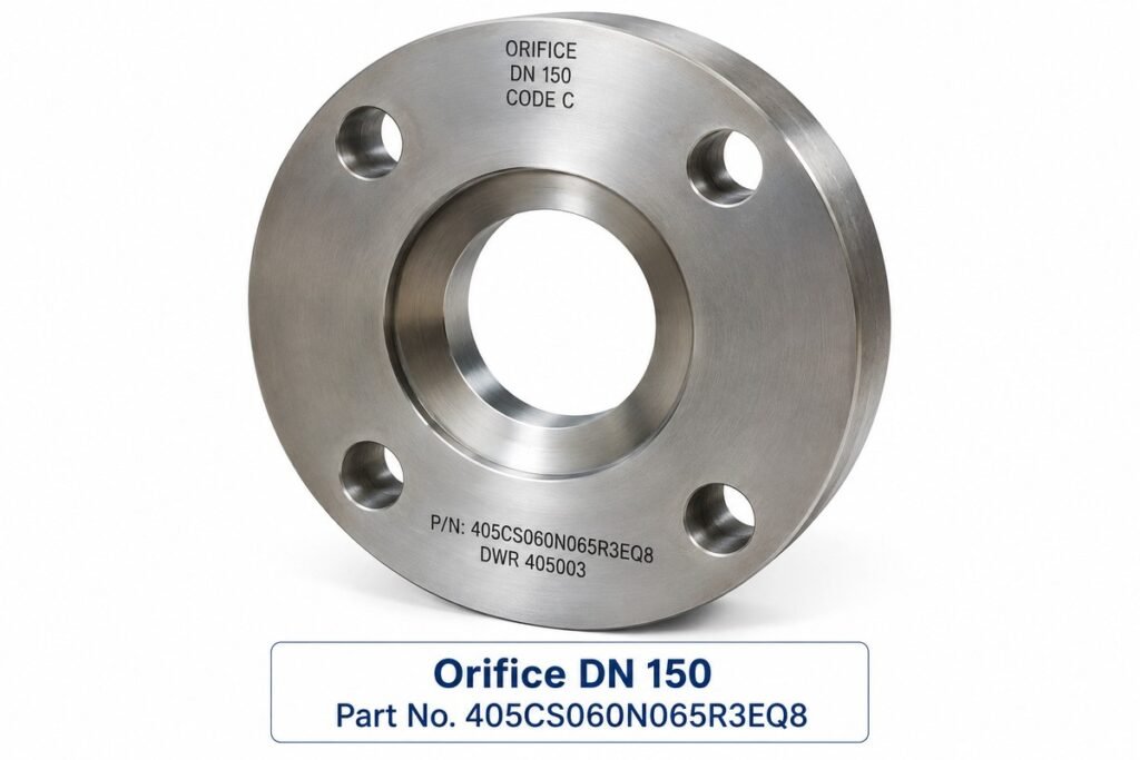 Orifice DN 150, part number 405CS060N065R3EQ8