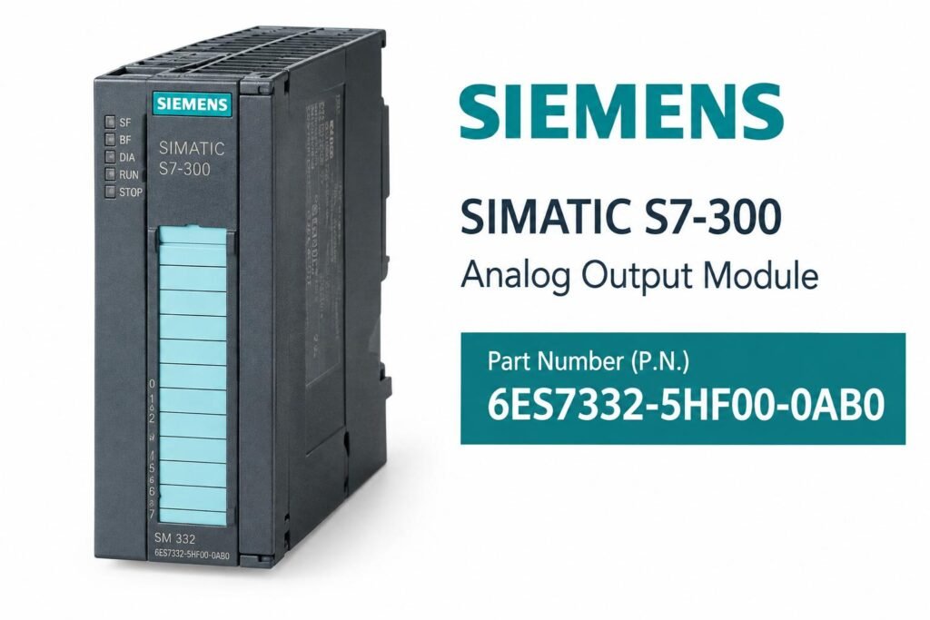 Siemens 6ES7332-5HF00-0AB0 analog output module