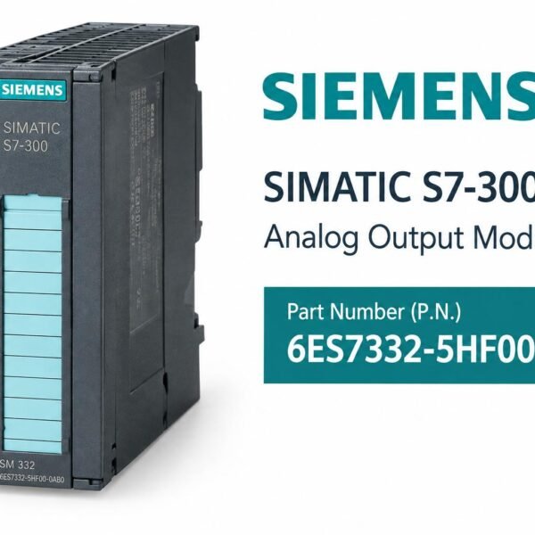 Siemens 6ES7332-5HF00-0AB0 analog output module