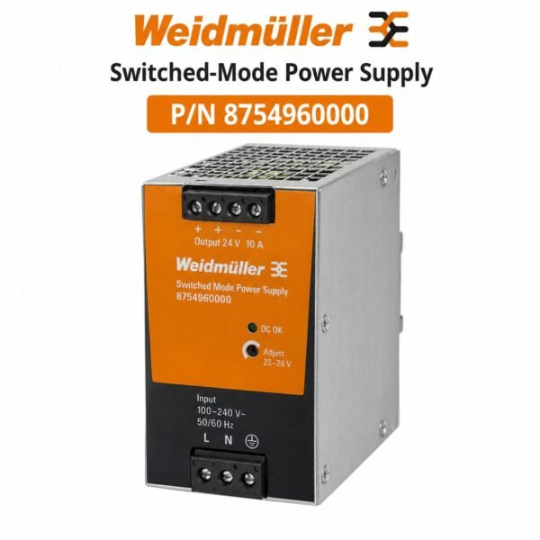 Weidmuller Switched-Mode Power Supply P/N 8754960000