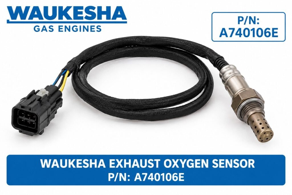 Waukesha gas engine exhaust oxygen sensor, part number A740106E
