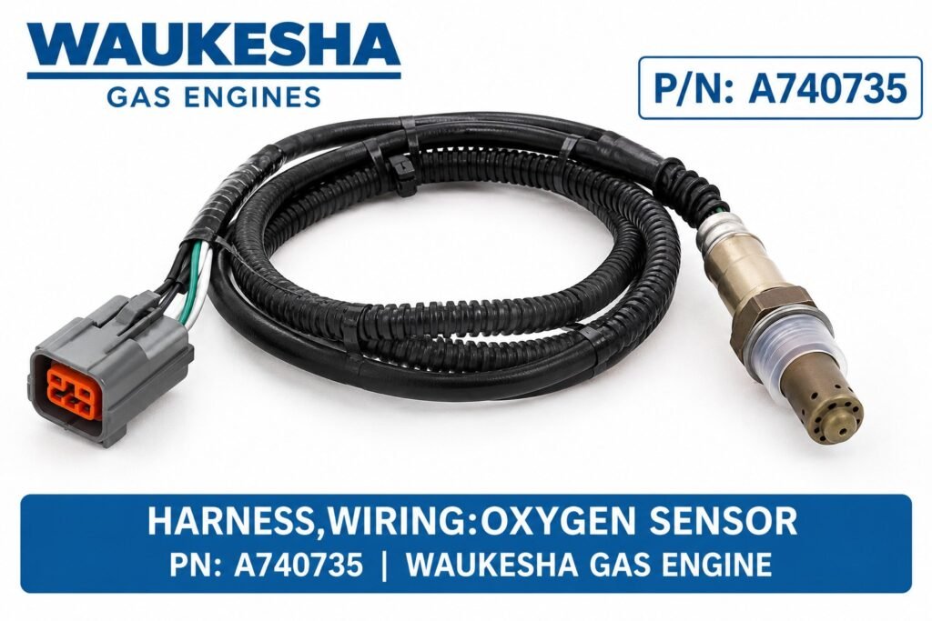 Waukesha gas engine oxygen sensor wiring harness, part number A740735