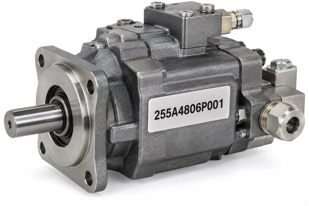 Hydraulic pump with part number 255A4806P001