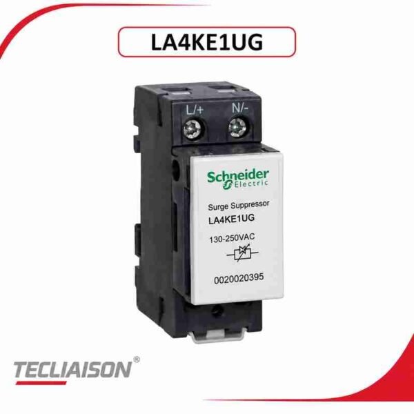 Schneider surge suppressor LA4KE1UG with maximum AC voltage 130-250VAC