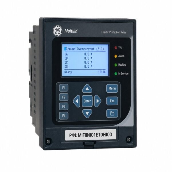 GE Multilin Ground Overcurrent Relay, part number MIFIINI01E10HI00
