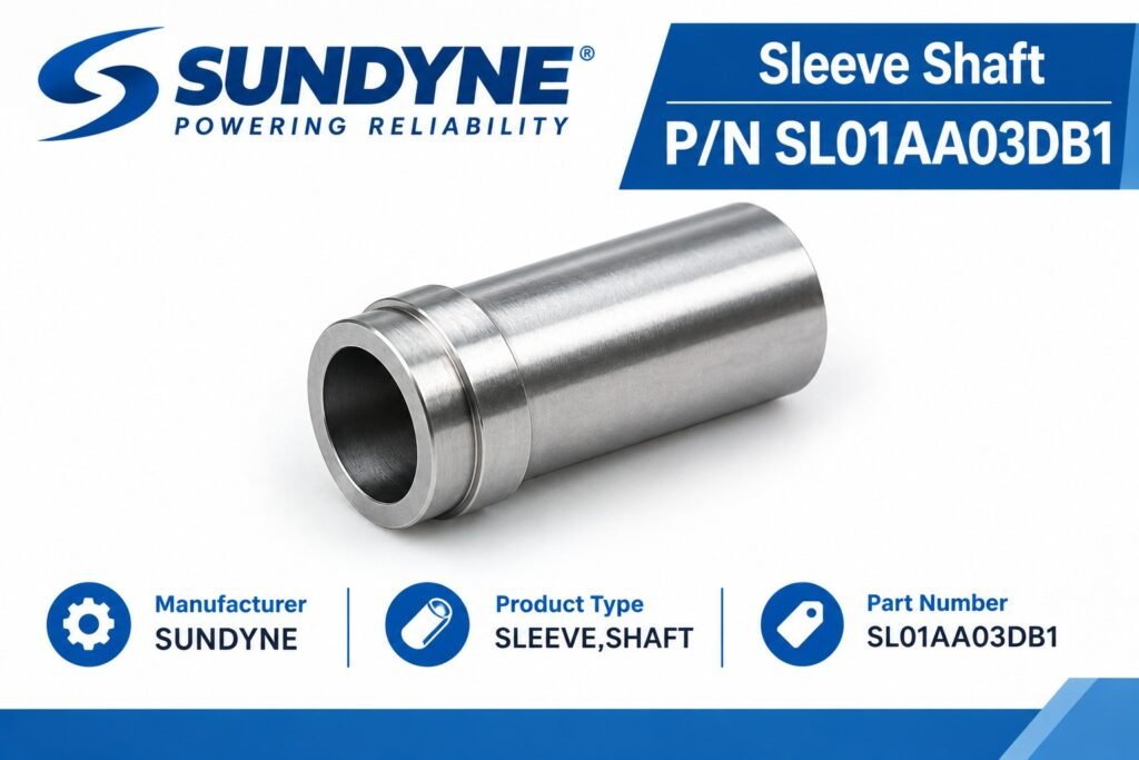 SUNDYNE sleeve shaft, part number SL01AA03DB1