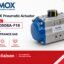 XOMOX pneumatic actuator, part number XD630S08A-F16