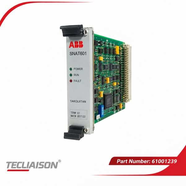 ABB SNAT601 motor control component, part number 61001239