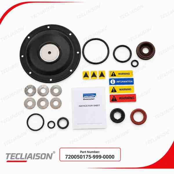Actuator Spare Parts Kit DRESSOR MASONEILAN part number 720050175-999-0000