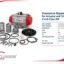 Flowserve actuator and trim set repair kit, serial number 820751001, 6 inch Class 300