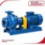 Radial flow centrifugal pump with DN125 inlet and DN100 outlet